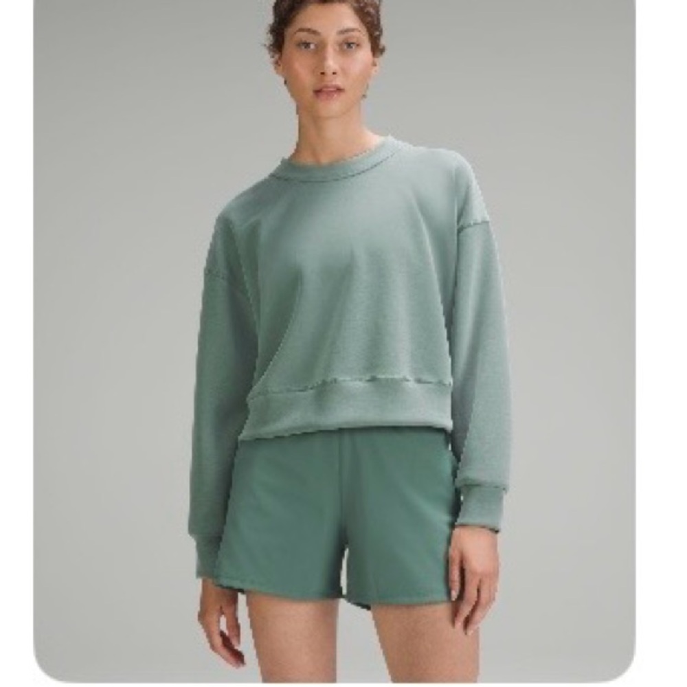 Perfectly Oversized Crop Crew Softstreme